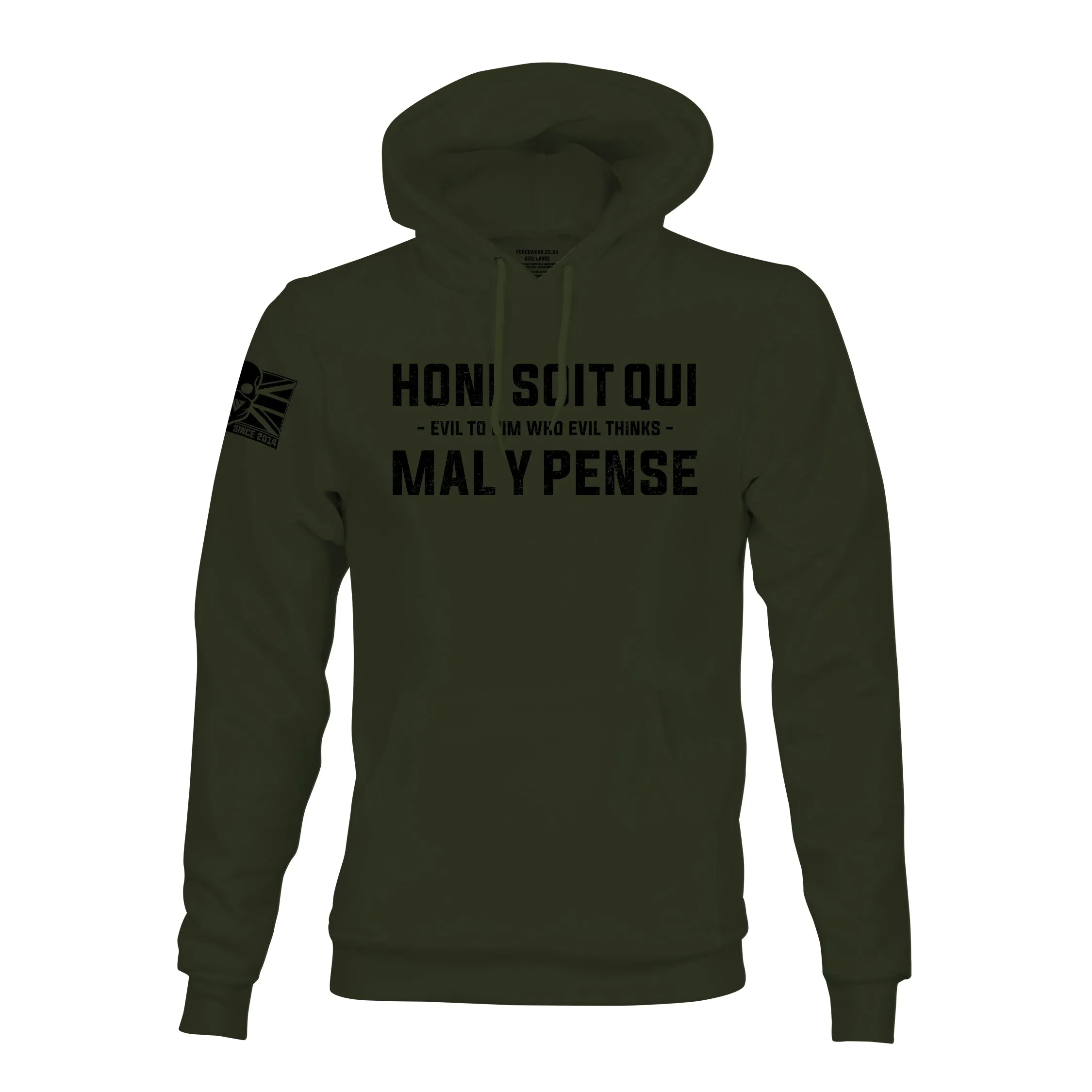 HONI SOIT QUI MAL Y PENSE HOODIE