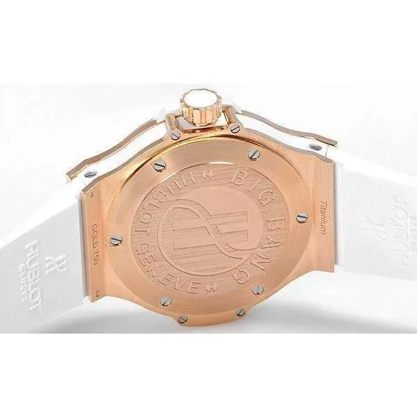 HUBLOT BIG BANG GOLD WHITE DIAMONDS 38 MM WOMEN WATCH 361.PE.2010.RW.1104