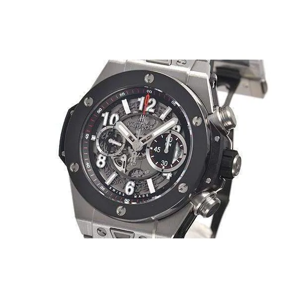 HUBLOT BIG BANG SPIRIT OF TITANIUM 45 MM MEN WATCH 601.NX.0173.LR