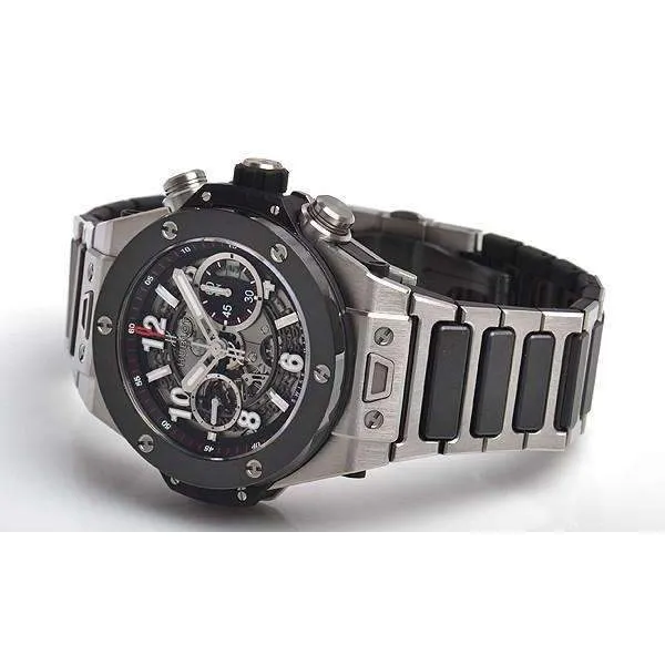 HUBLOT BIG BANG SPIRIT OF TITANIUM 45 MM MEN WATCH 601.NX.0173.LR
