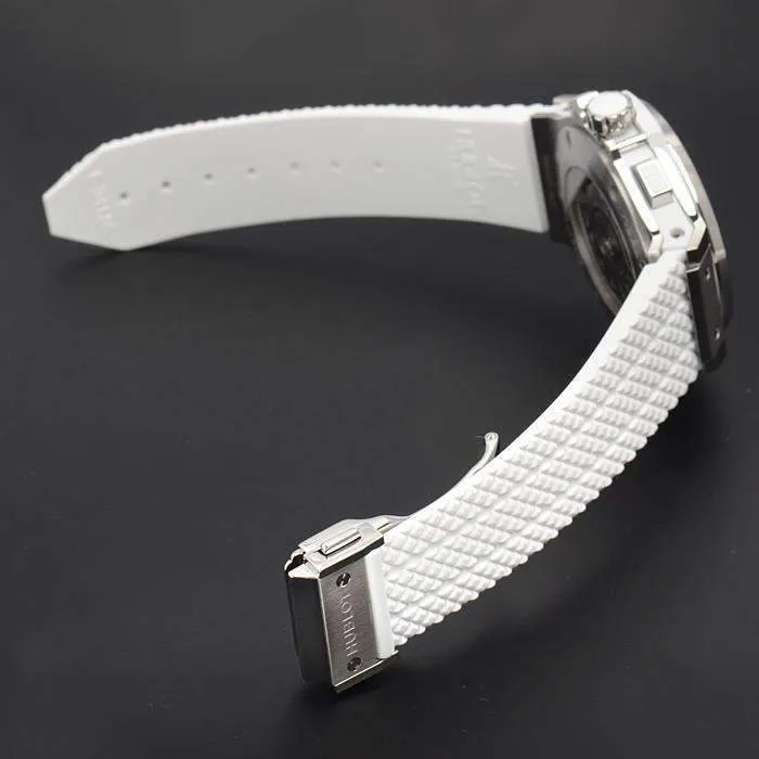 HUBLOT BIG BANG STEEL WHITE DIAMONDS 41 MM WOMEN WATCH 342.SE.230.RW.114
