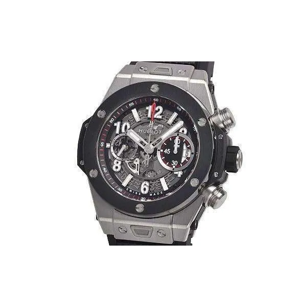 HUBLOT BIG BANG UNICO TITANIUM CERAMIC 45 MM MEN WATCH 411.NM.1170.RX