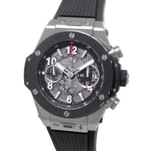 HUBLOT BIG BANG UNICO TITANIUM CERAMIC 45 MM MEN WATCH 411.NM.1170.RX