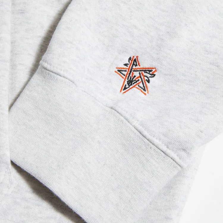 HUF X THRASHER Bayview Pullover Hoodie Athletic Heather