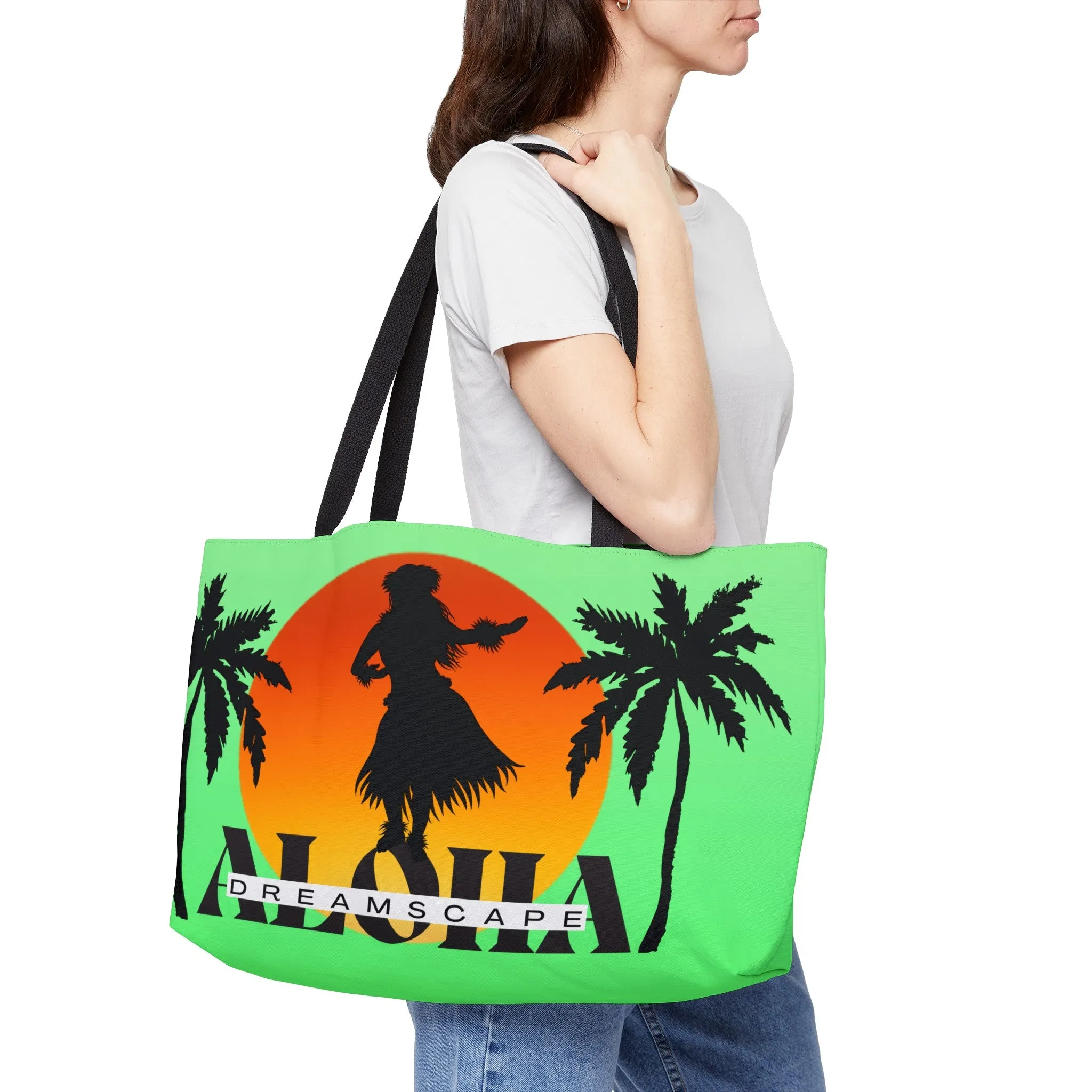 Hula Sunset-Weekender Tote Bag