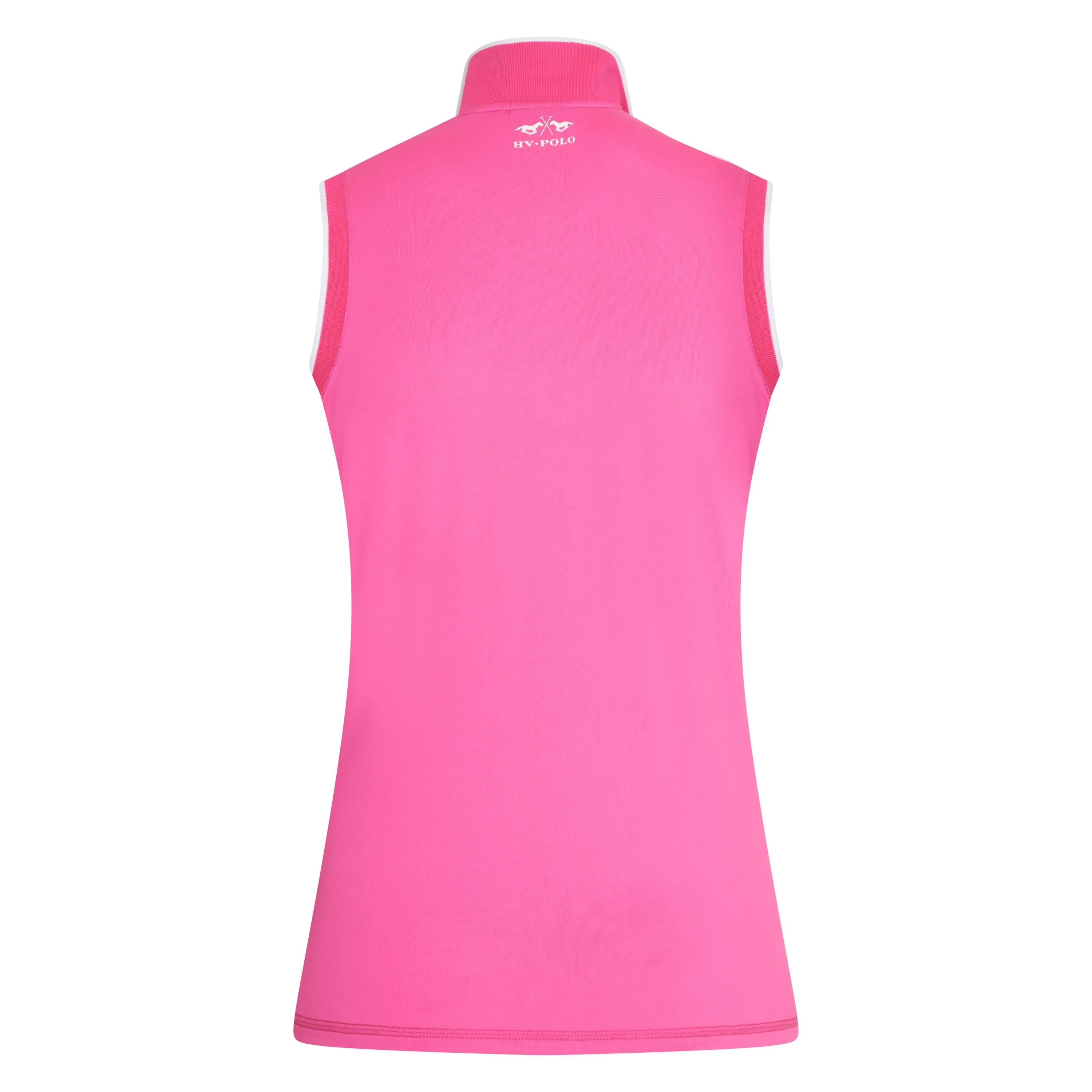 HV Polo repost neon fuchsia Sleeveless Polo top- 1 small left