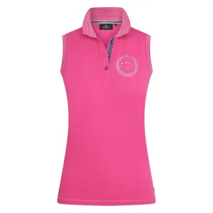 HV Polo repost neon fuchsia Sleeveless Polo top- 1 small left