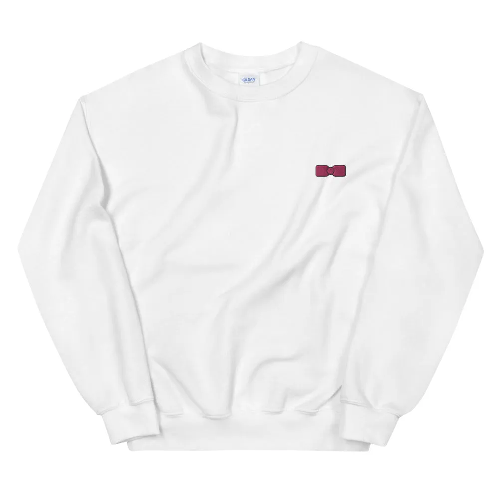 hyunee bow crewneck (black)
