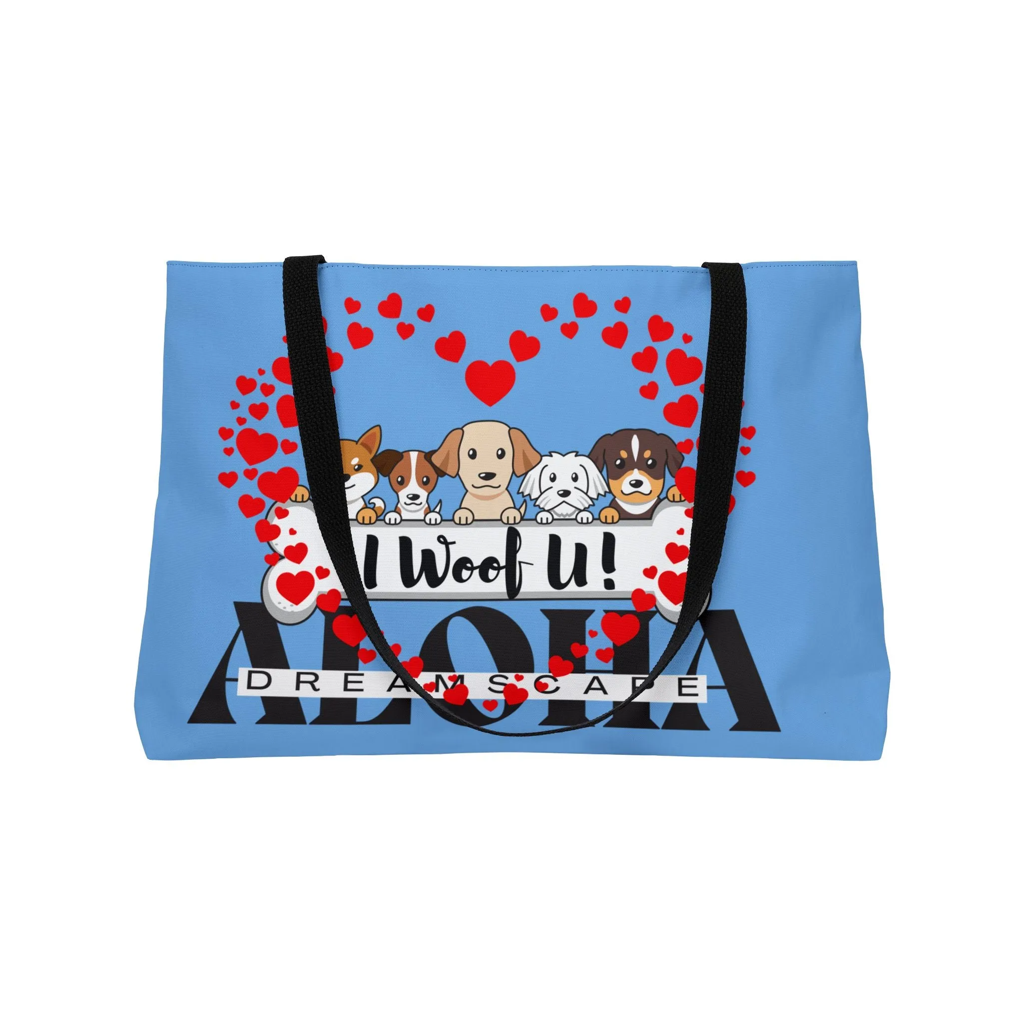 I Woof U!-Weekender Tote Bag
