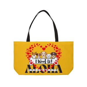 I Woof U!-Weekender Tote Bag