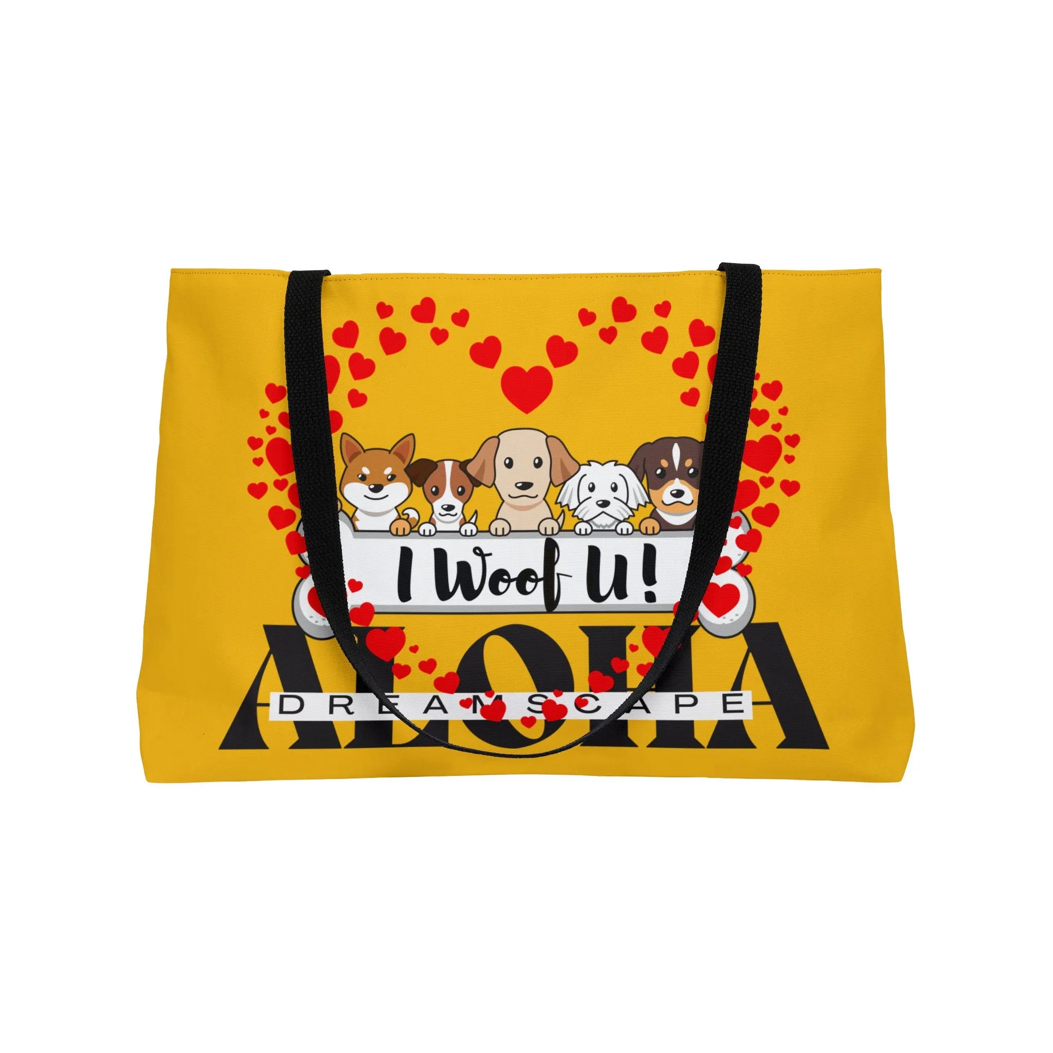 I Woof U!-Weekender Tote Bag
