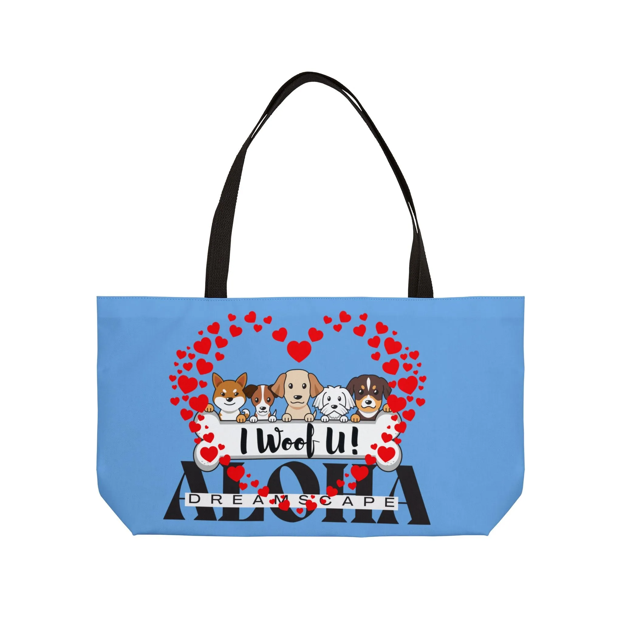 I Woof U!-Weekender Tote Bag