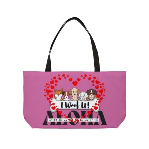 I Woof U!-Weekender Tote Bag