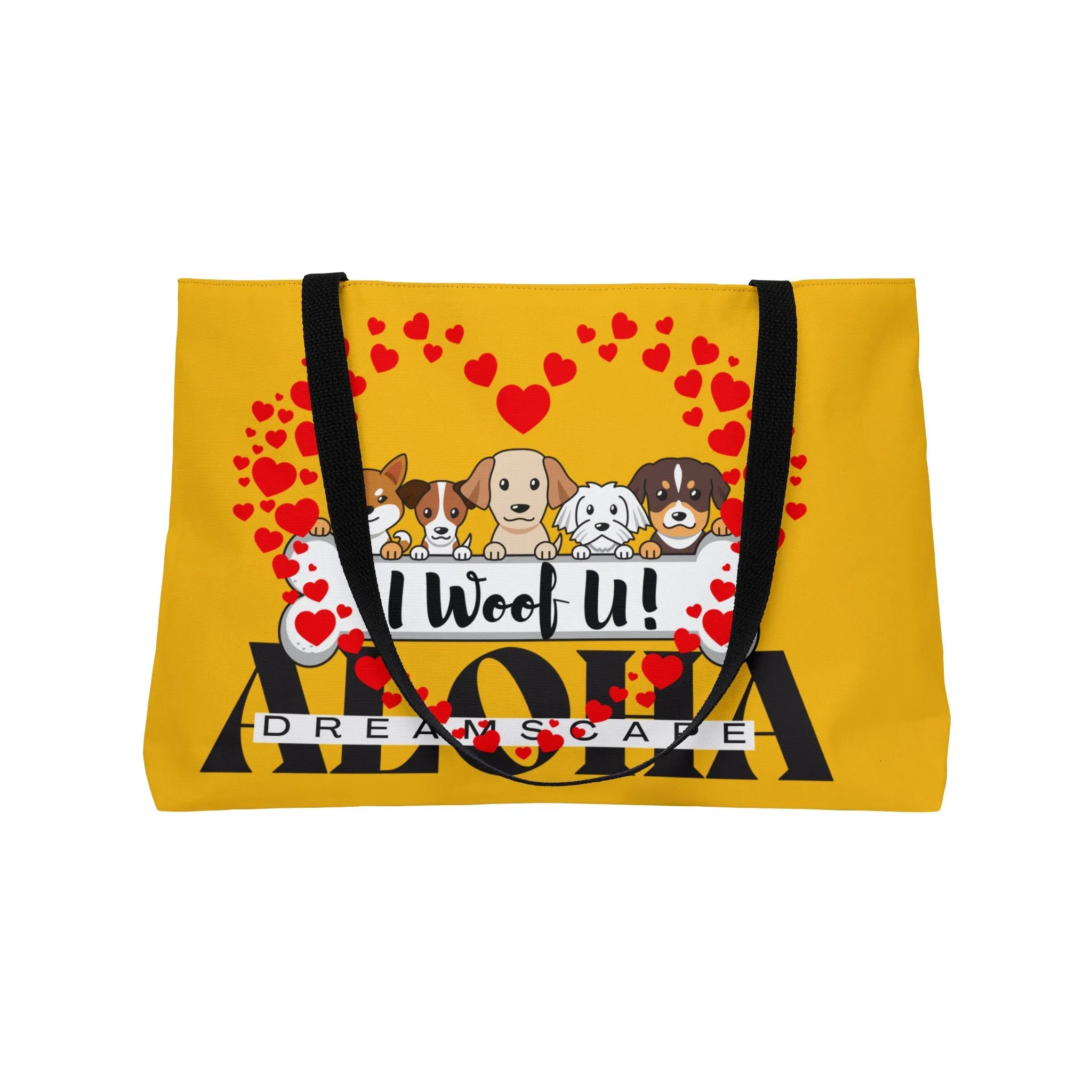 I Woof U!-Weekender Tote Bag