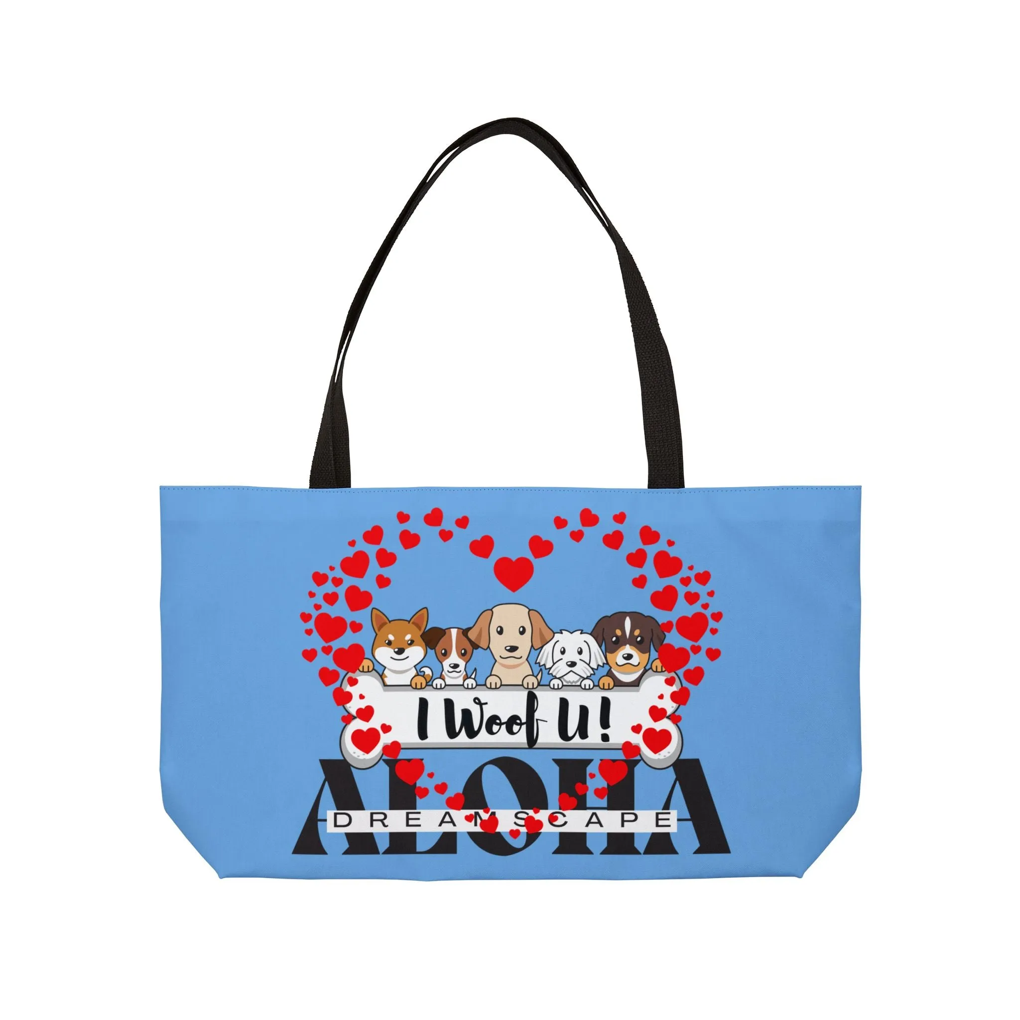 I Woof U!-Weekender Tote Bag