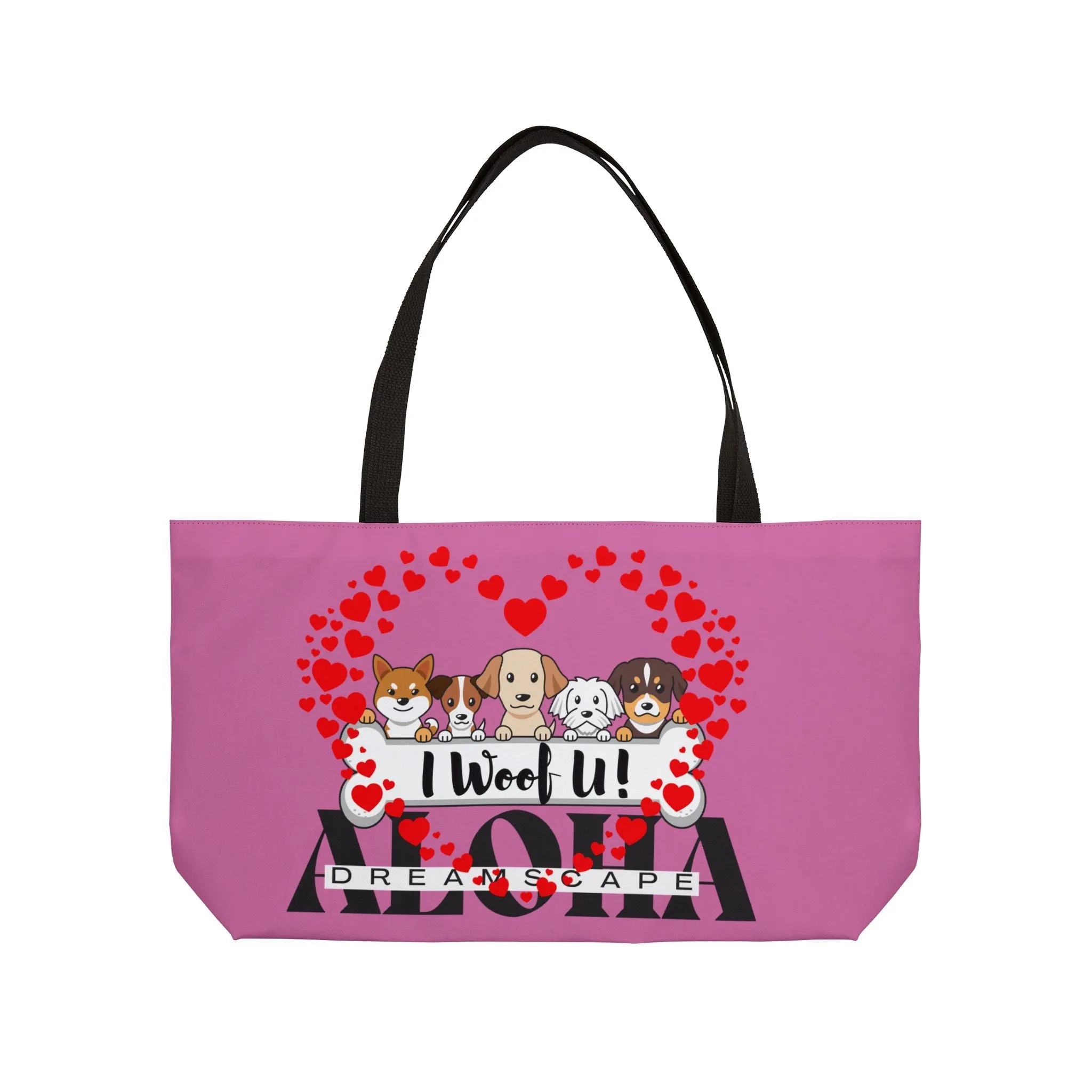 I Woof U!-Weekender Tote Bag