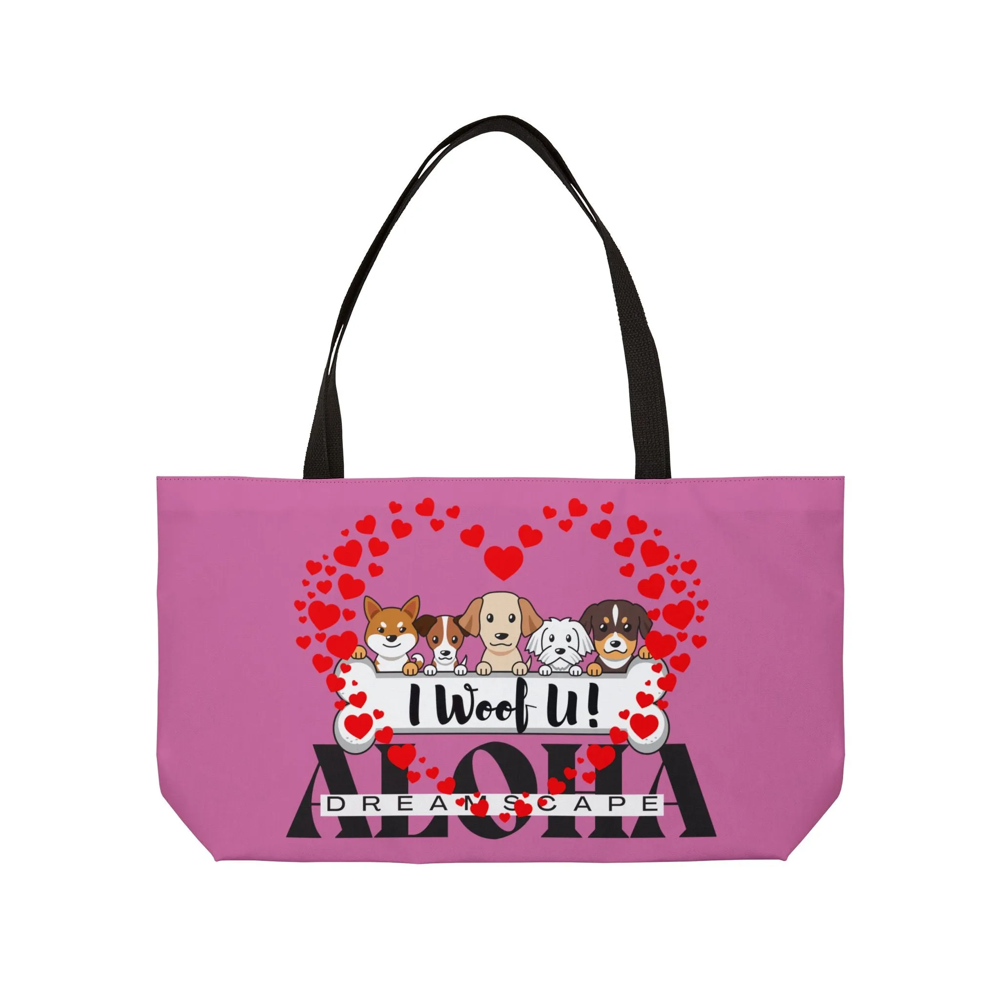 I Woof U!-Weekender Tote Bag