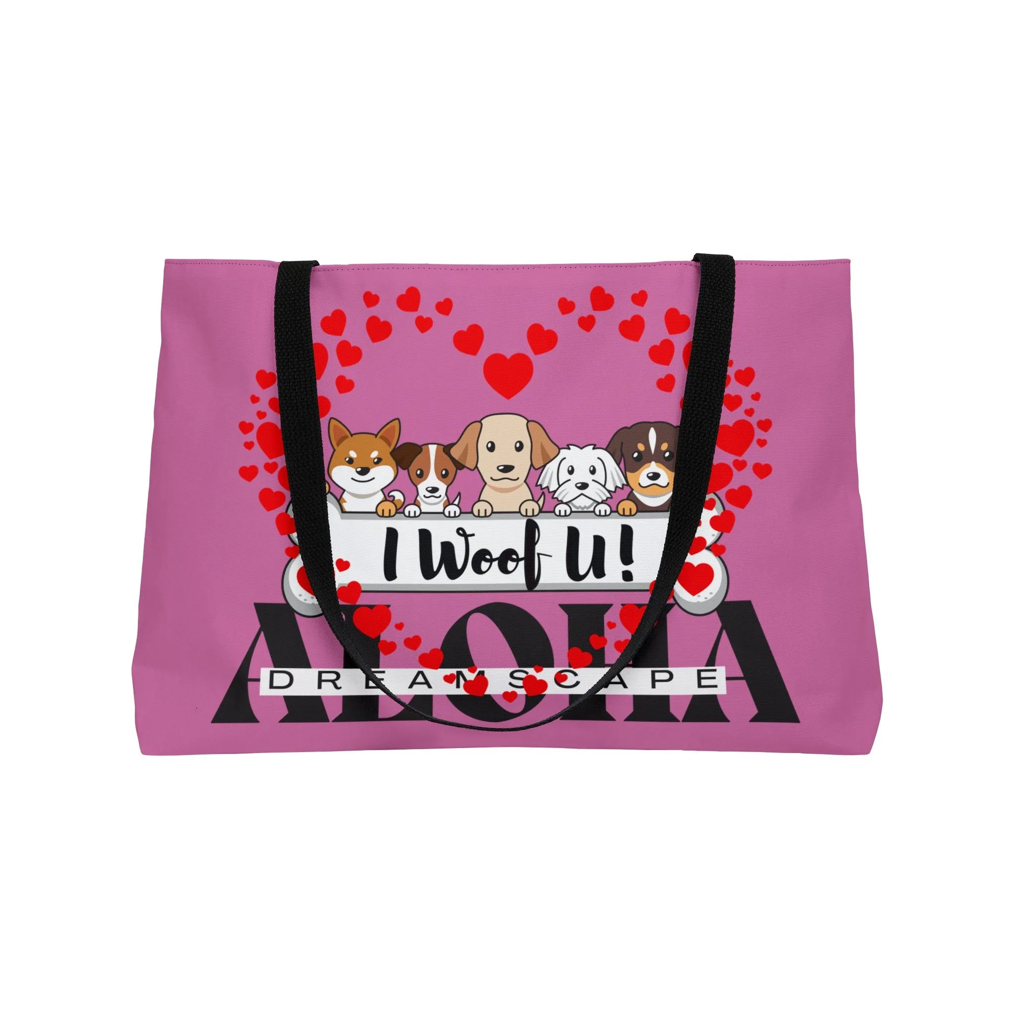 I Woof U!-Weekender Tote Bag