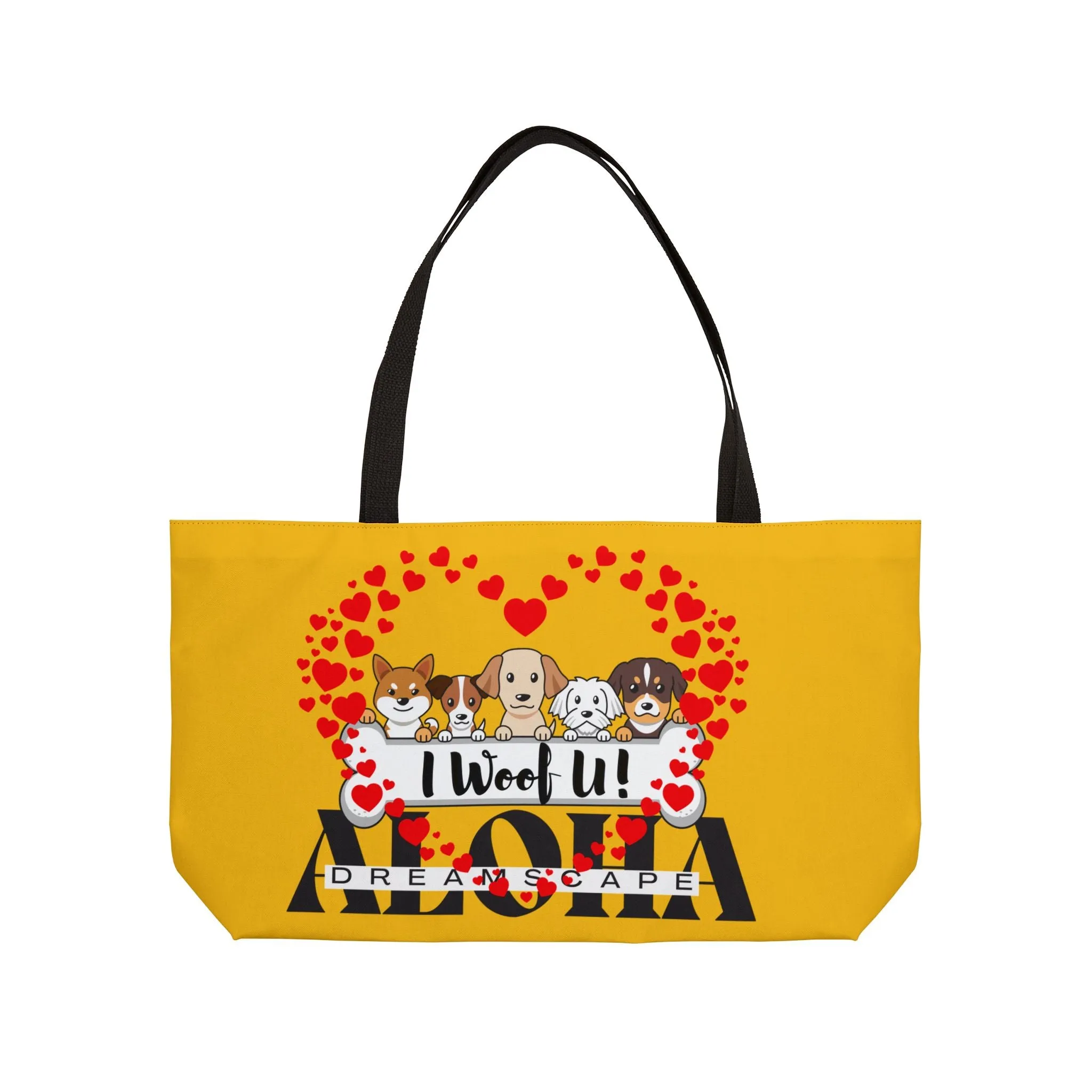 I Woof U!-Weekender Tote Bag