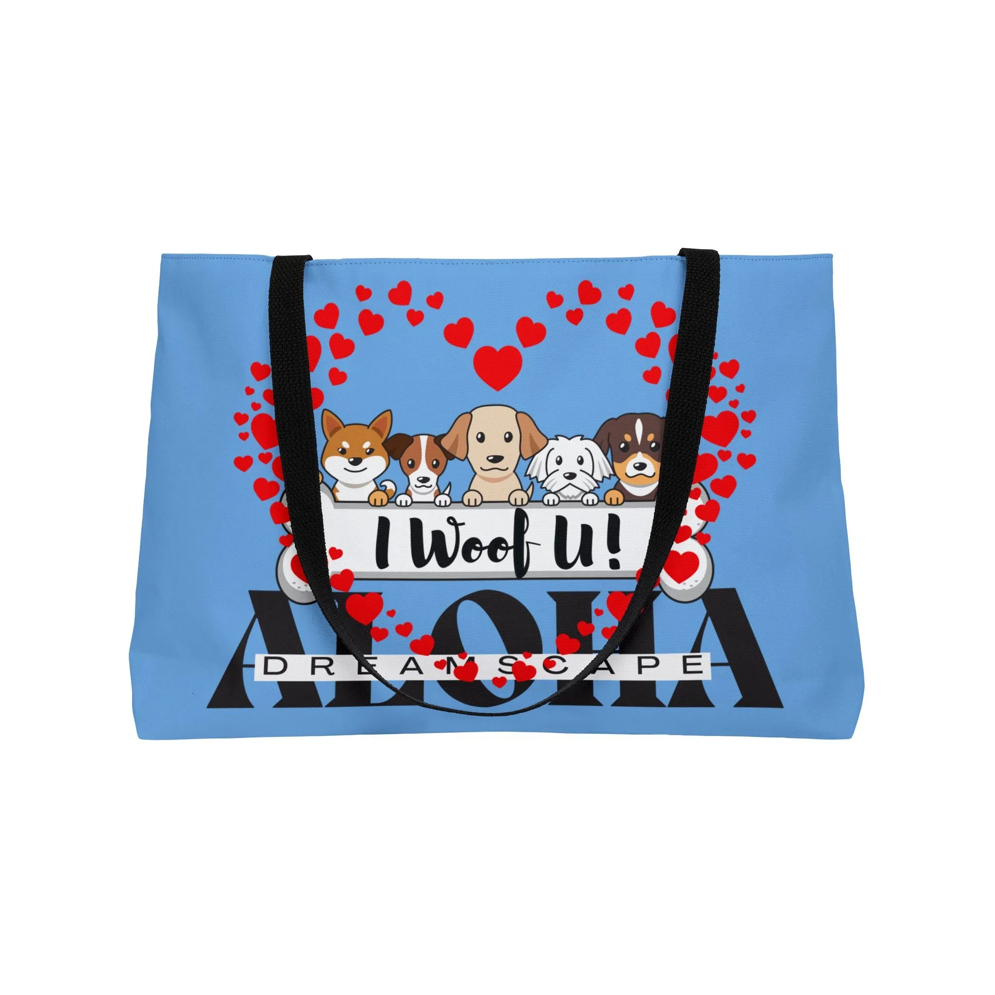 I Woof U!-Weekender Tote Bag