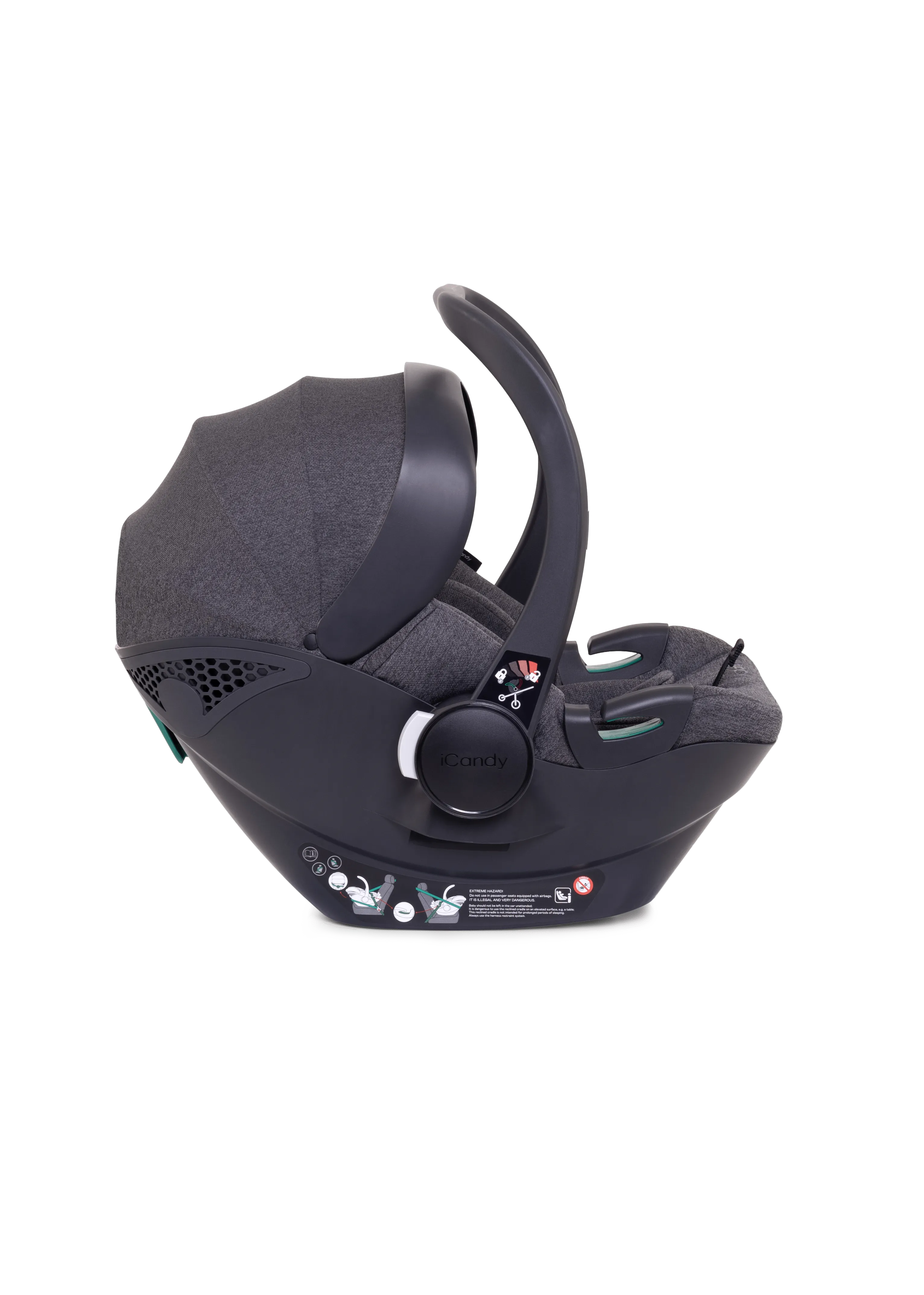 iCandy Peach 7 Cocoon Travel System Bundle - Granite (In-store Only)