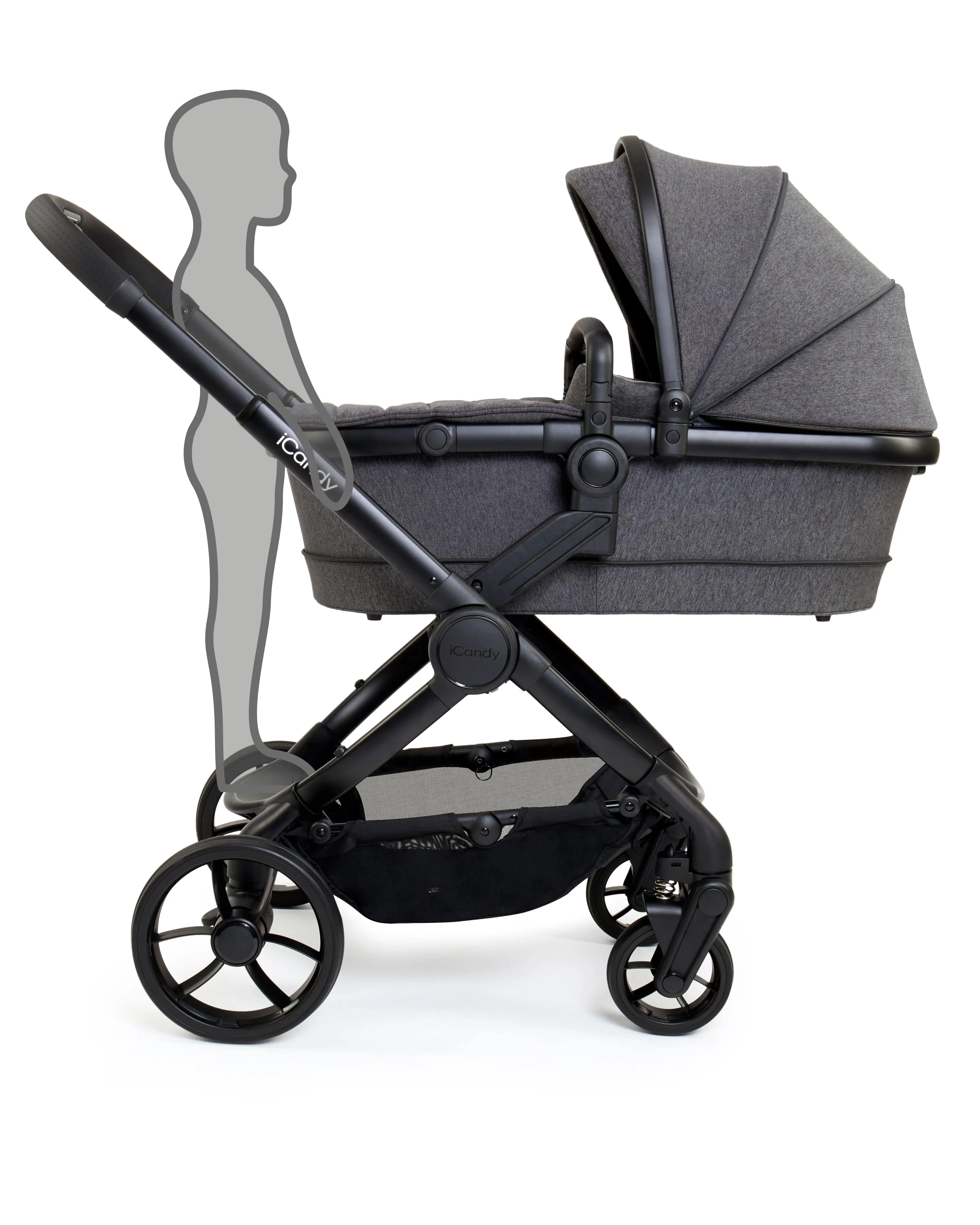 iCandy Peach 7 Cocoon Travel System Bundle - Granite (In-store Only)