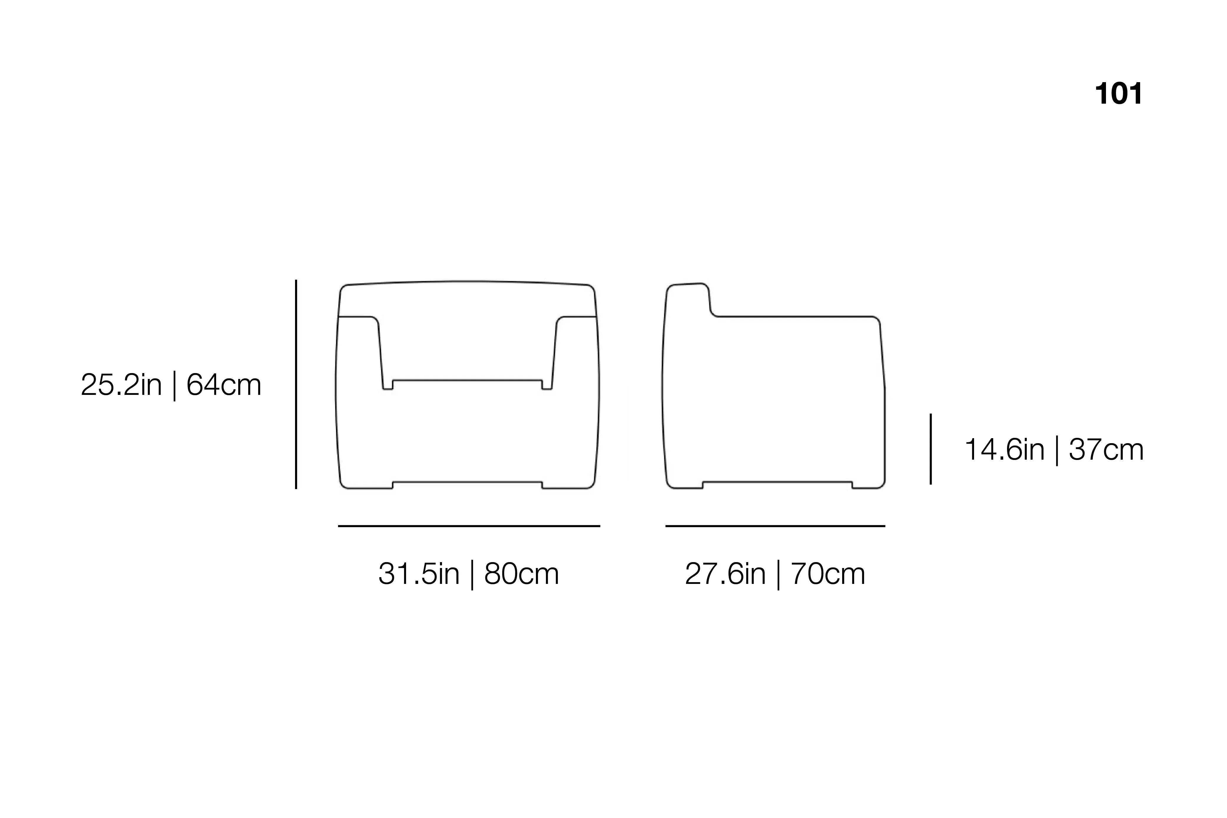 InOut 101 - Outdoor Armchair