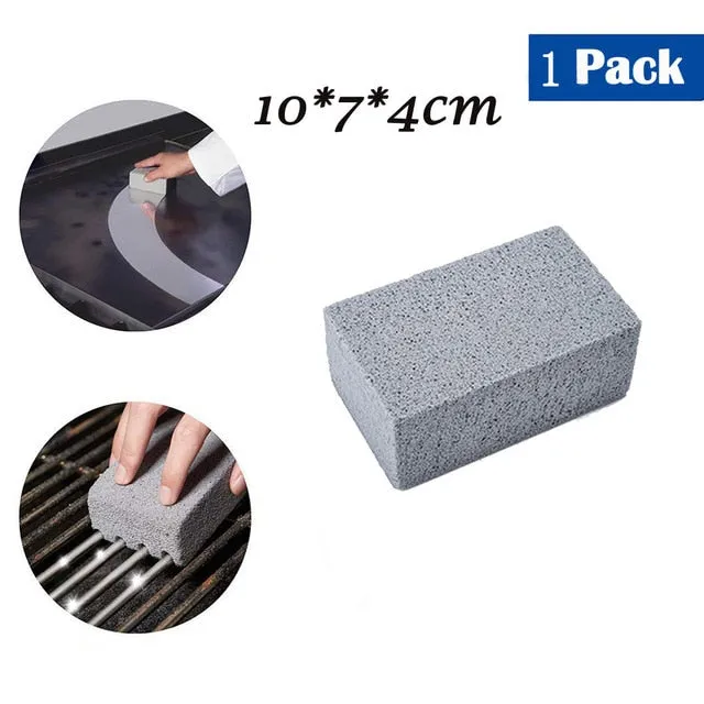 Instant BBQ Grill Crud Remover Stone