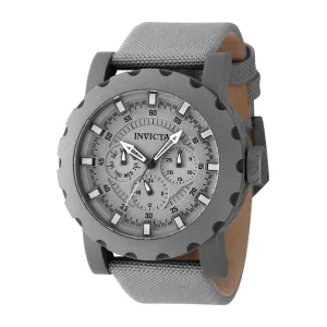 INVICTA I-Force Men 46.00mm Stainless Steel Titanium   Sandblast Titanium dial VH63 Quartz