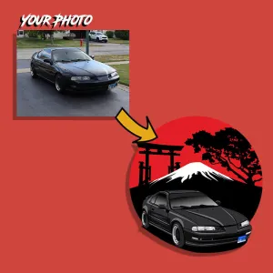 Japanese Cars | Custom Digital Drawing