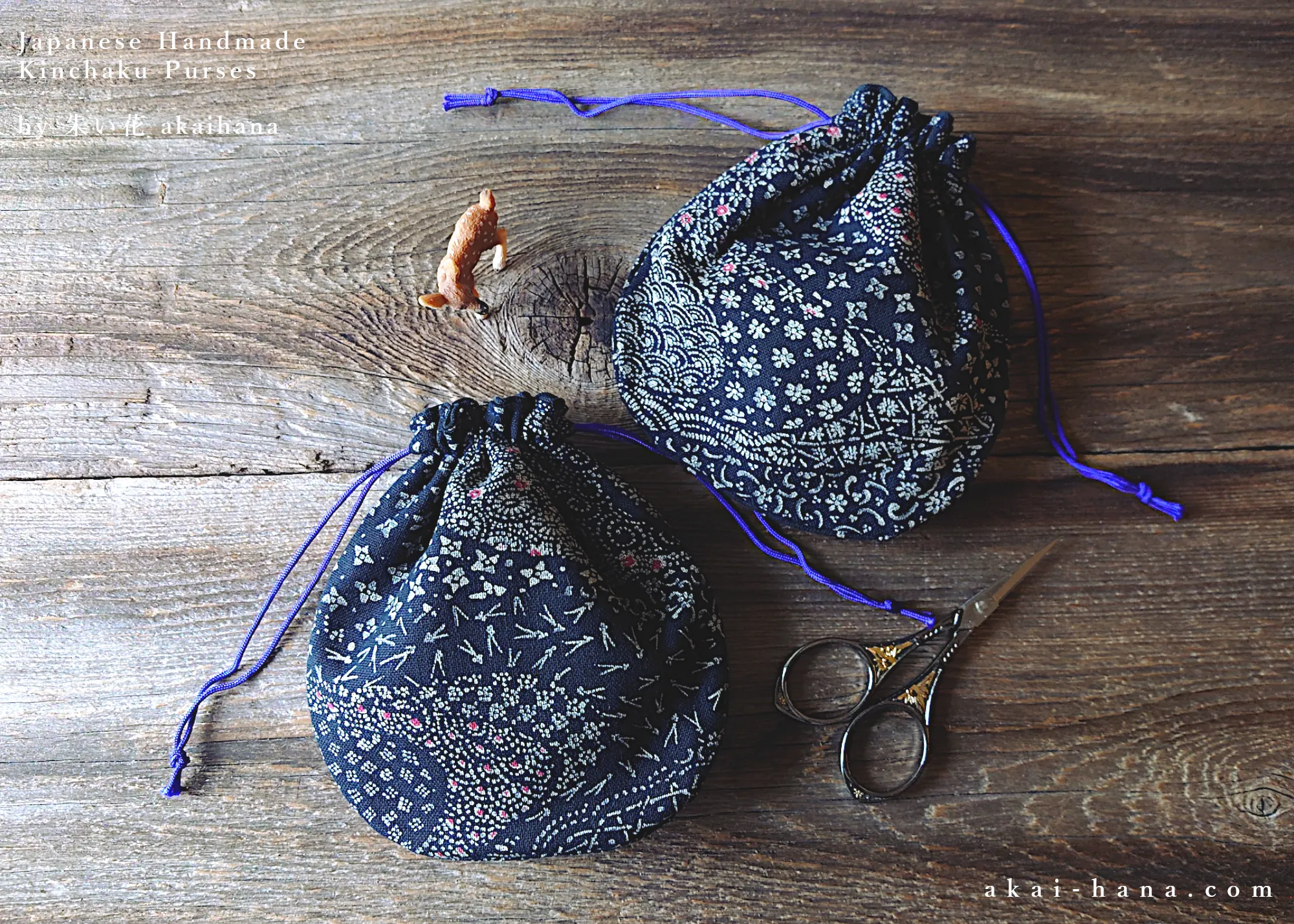 Japanese Handmade Temari Kinchaku Purse ⦿kpjf1014