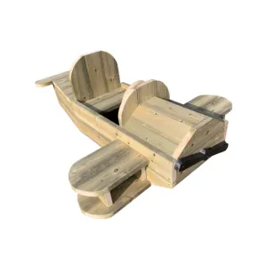 Jumbo Wooden Aeroplane