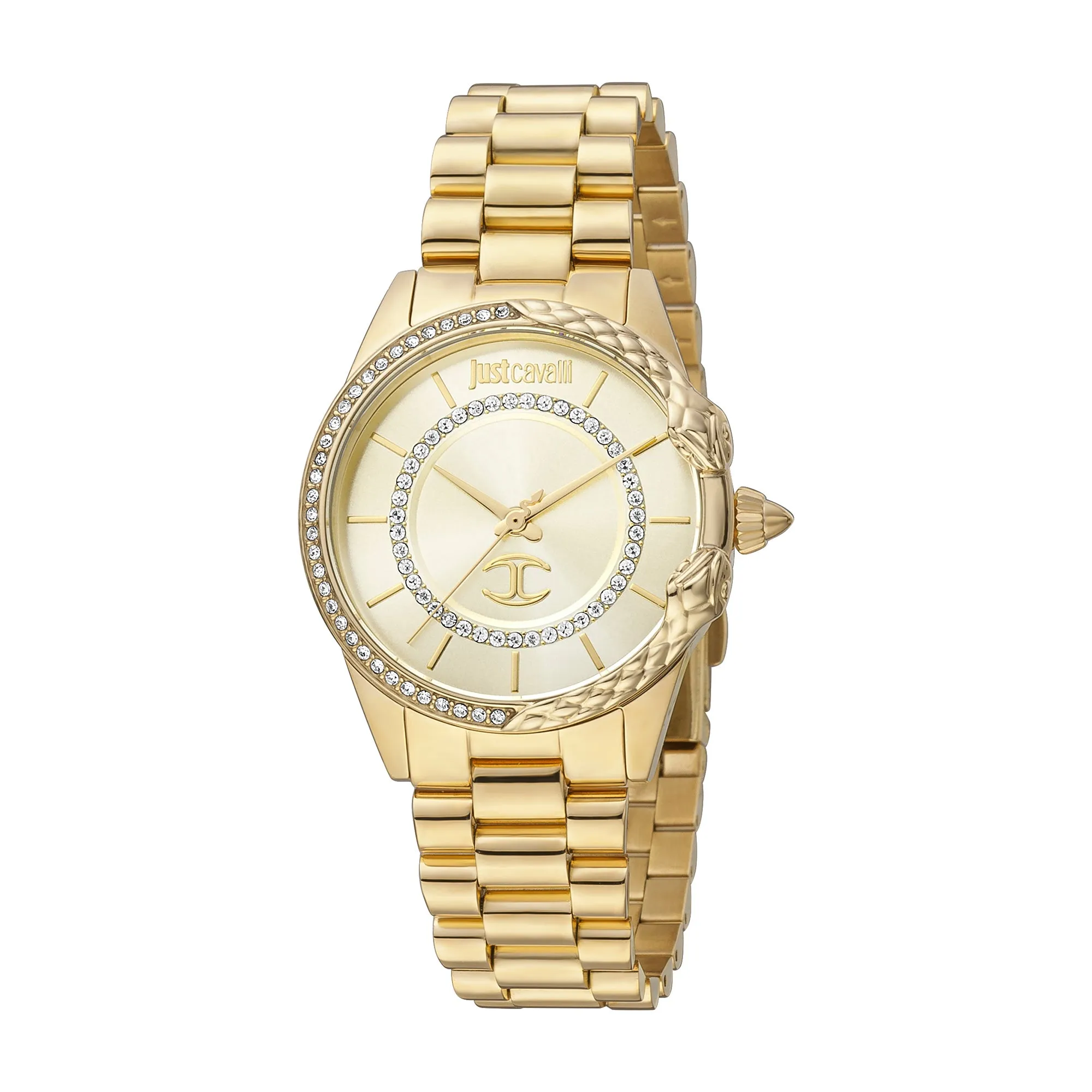 JUST CAVALLI Women's Snake Quartz WATCH