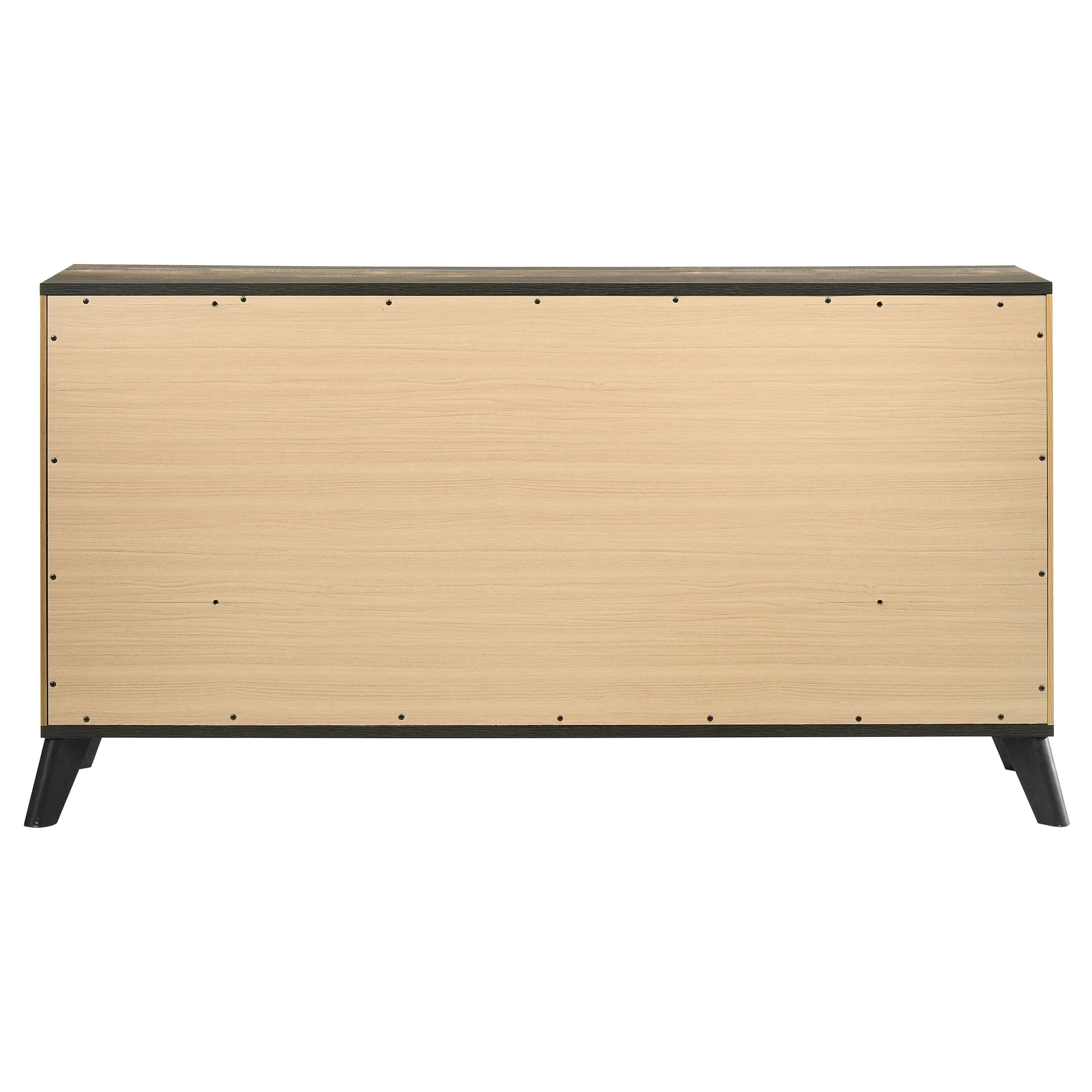 Kaywood 6-drawer Dresser Cabinet Natural Pine