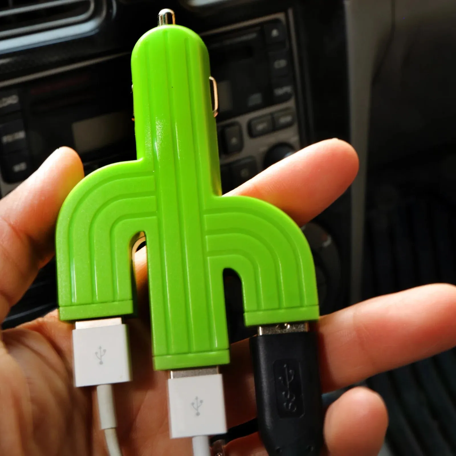 Kikkerland Design Cactus Car Charger