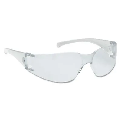 Kimberly-Clark Professional V10 Element* Safety Eyewear, Clear Lens, Polycarbonate, Uncoated, Clear Frame, 25627