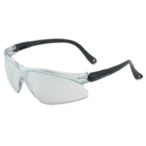 Kimberly-Clark Professional V20 Visio* Safety Eyewear, Indoor/Outdoor Lens, Anti-Scratch, Black Frame, 14476
