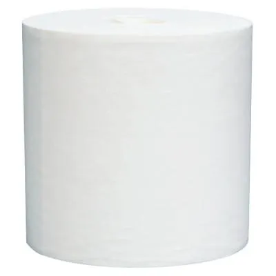 Kimberly-Clark Professional WypAll* L40 Wipers, Jumbo Roll, White, 750 per roll, 05007