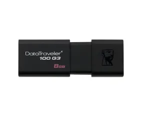 Kingston Dt100 G3/8 Gb 8 Gb Memoria Usb3.0 Negro
