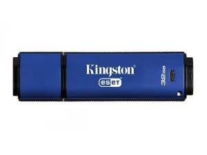 Kingston Dtvp30 Av/32 Gb Memoria Flash 32 Gb Usb 3.0 W/256 Bitaes Encryption