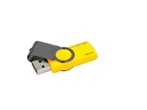 Kingston Kc U3016 2 X3 Y Memoria Usb Data Traveler, 16 Gb, Usb 2.0, Amarillo