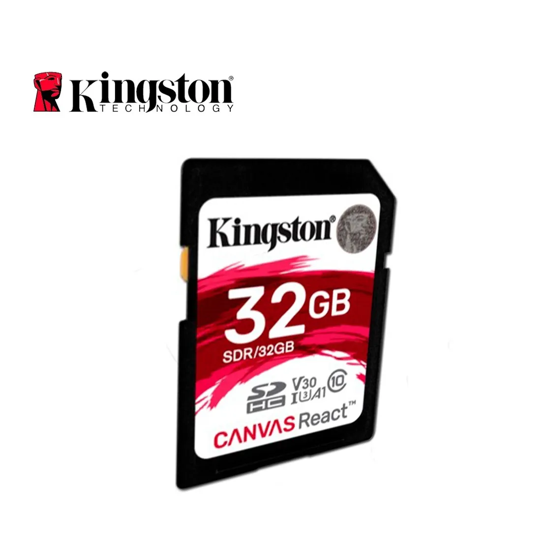 Kingston Sdr/32 Gb Memoria Sd Sdhc Canvas React 100 R 70 W Cl10 Uhs I U3 V30