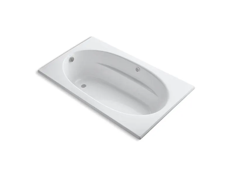 KOHLER K-1114-G-0 Windward 72" x 42" drop-in BubbleMassage(TM) Air Bath