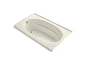KOHLER K-1114-GLF-0 Windward 72" x 42" alcove BubbleMassage(TM) Air Bath with integral flange and left-hand drain