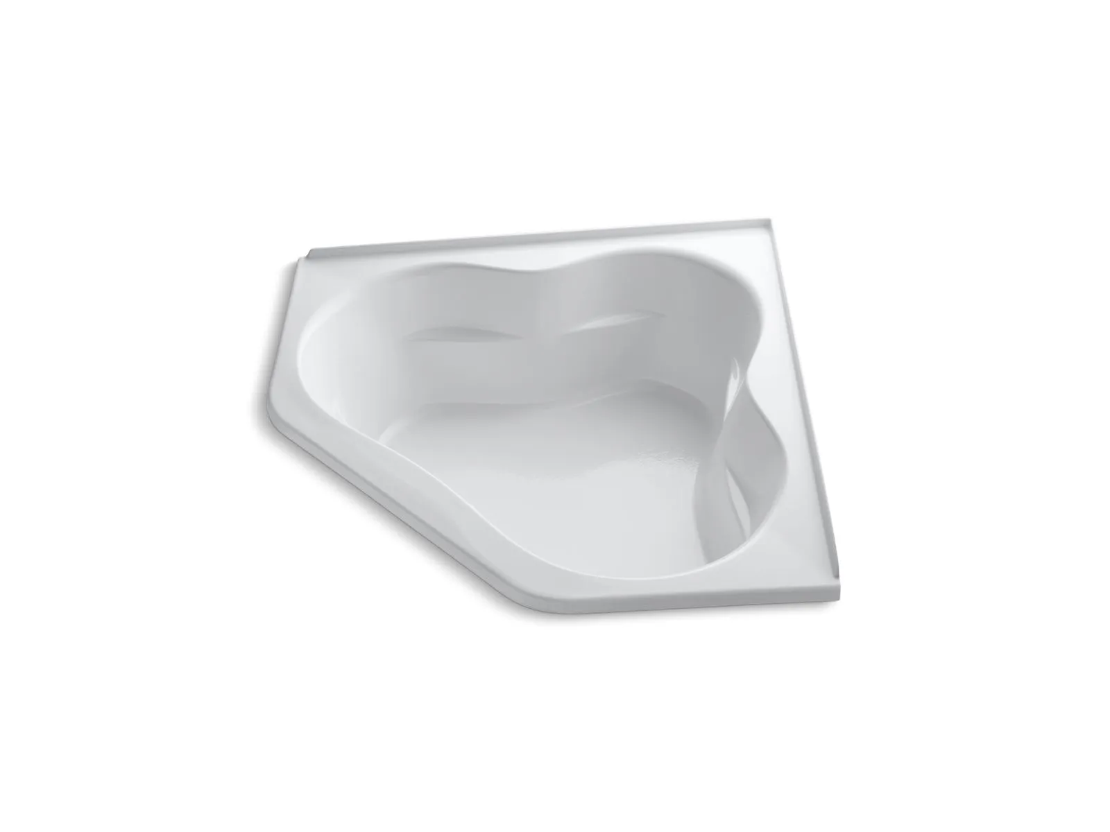KOHLER K-1161-F Tercet 60" x 60" corner bath