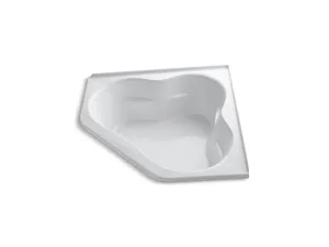 KOHLER K-1161-F Tercet 60" x 60" corner bath