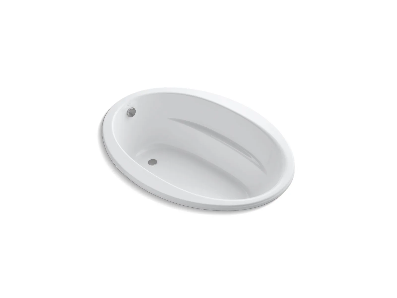 KOHLER K-1163 Sunward 60" x 42" drop-in bath