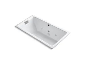 KOHLER K-856-JH Tea-for-Two 66" x 36" drop-in/undermount whirlpool bath