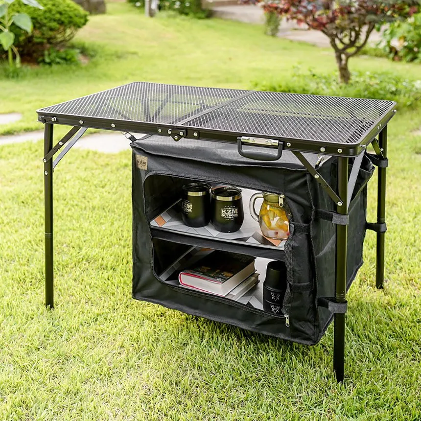 KZM ユニオンアイアンキャビネット キャンプ テーブル オプション イージーキャビネット カズミ アウトドア KZM OUTDOOR UNION IRON CABINET