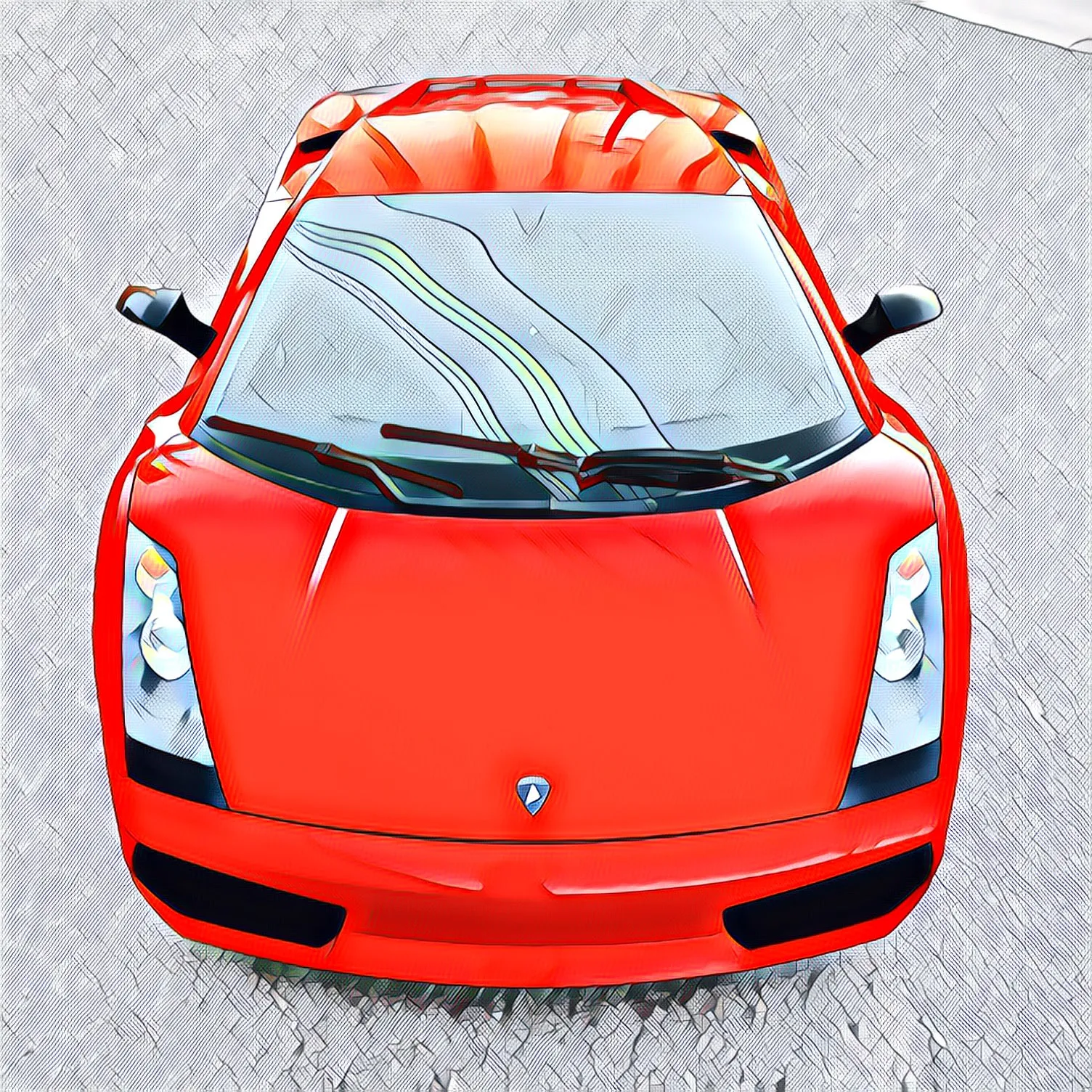 Lambo Digital Poster - 6